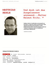 Screenshot: matthias-kehle.de