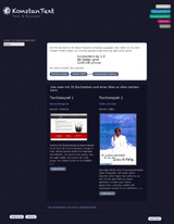 Screenshot: www.konstantext.de