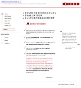 Screenshot: evaluation-wegner.de