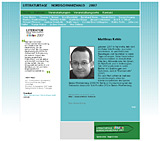 Screenshot: www.literaturtage2007.de