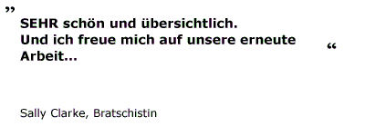 Sehr sch�n und �bersichtlich...