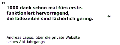 1000 dank f�rs erste...
