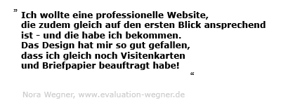 Ich wollte eine professionelle Website...